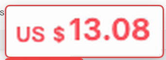 Superbuy YunExpress clothing Registered Air Mail at 500 g: the quoted price on the provider's own calculator, enlarged