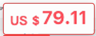 Superbuy US Ocean Carriage (Regular Ship) at 10 kg: the quoted price on the provider's own calculator, enlarged