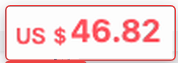 Superbuy US Ocean Carriage (Regular Ship) at 5 kg: the quoted price on the provider's own calculator, enlarged