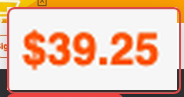 KakoBuy EUB (Batteries and Perfume Not Allowed) at 1 kg: the quoted price on the provider's own calculator, enlarged