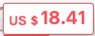 Superbuy EUB at 750 g: the quoted price on the provider's own calculator, enlarged